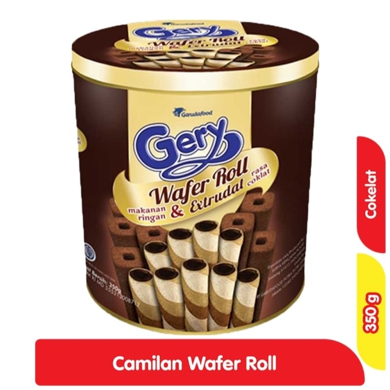 

Gery Stick Wafer Roll Coklat Kue Lebaran 350gr