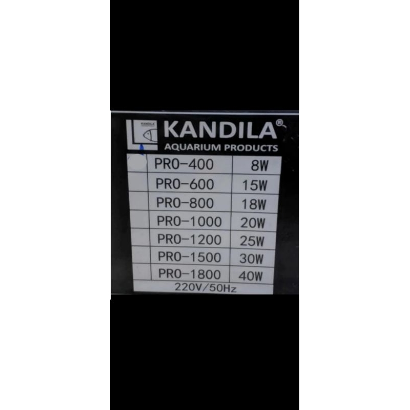 Lampu kandila pro red view pro 400,600,800