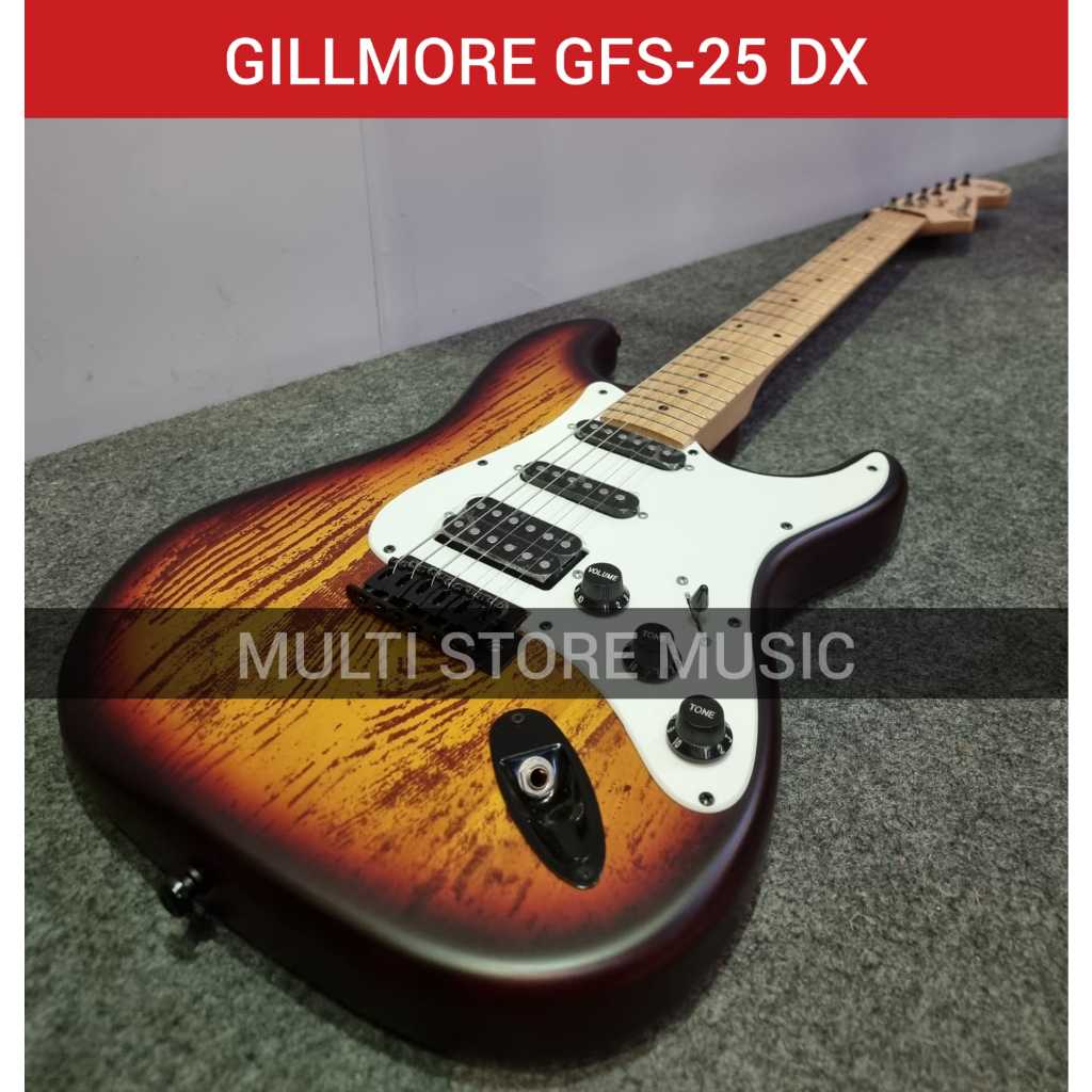 Gitar Elektrik - Gillmore GFS25 - Gillmore GFS 25 - Gillmore GFS-25 - Gitar Stratocaster