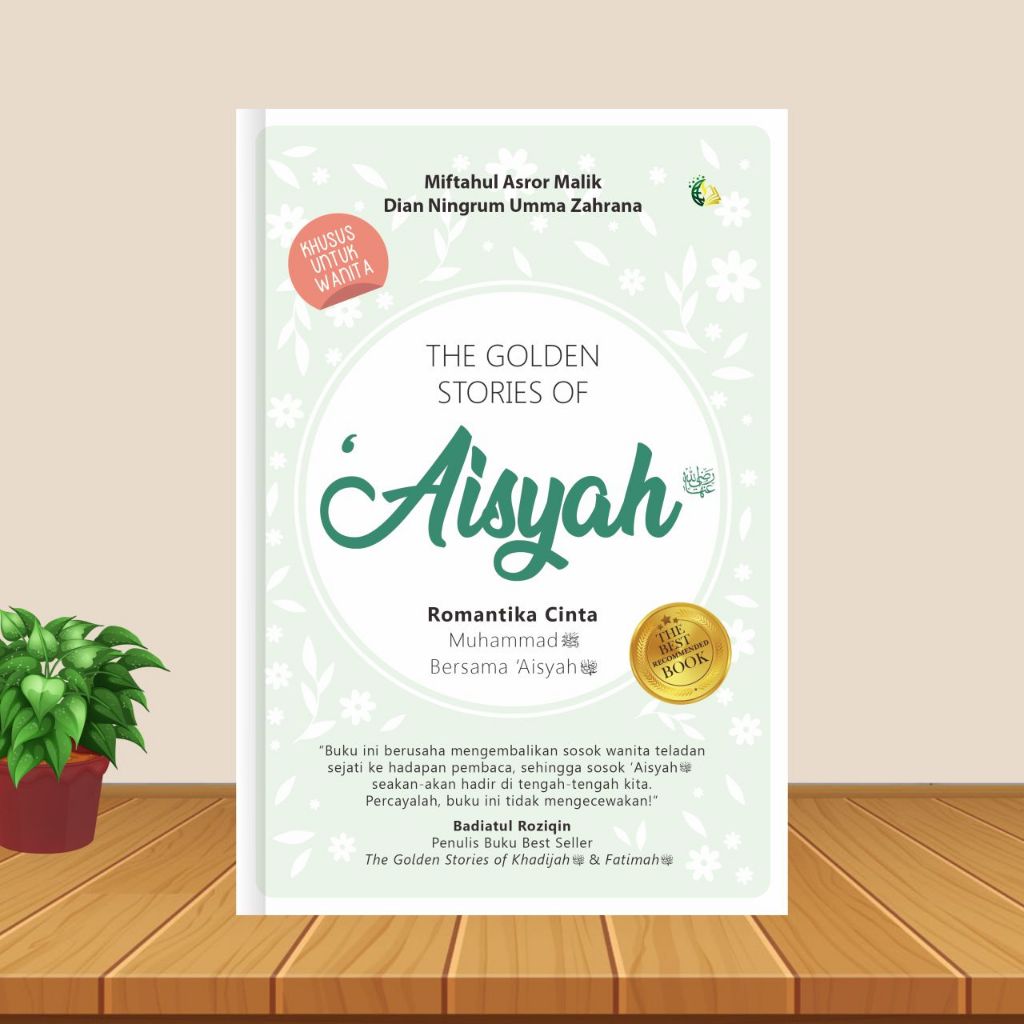 (READY STOCK) The Golden Stories of 'Aisyah Ra. Buku Islami Buku Muslimah Buku Motivasi Islami