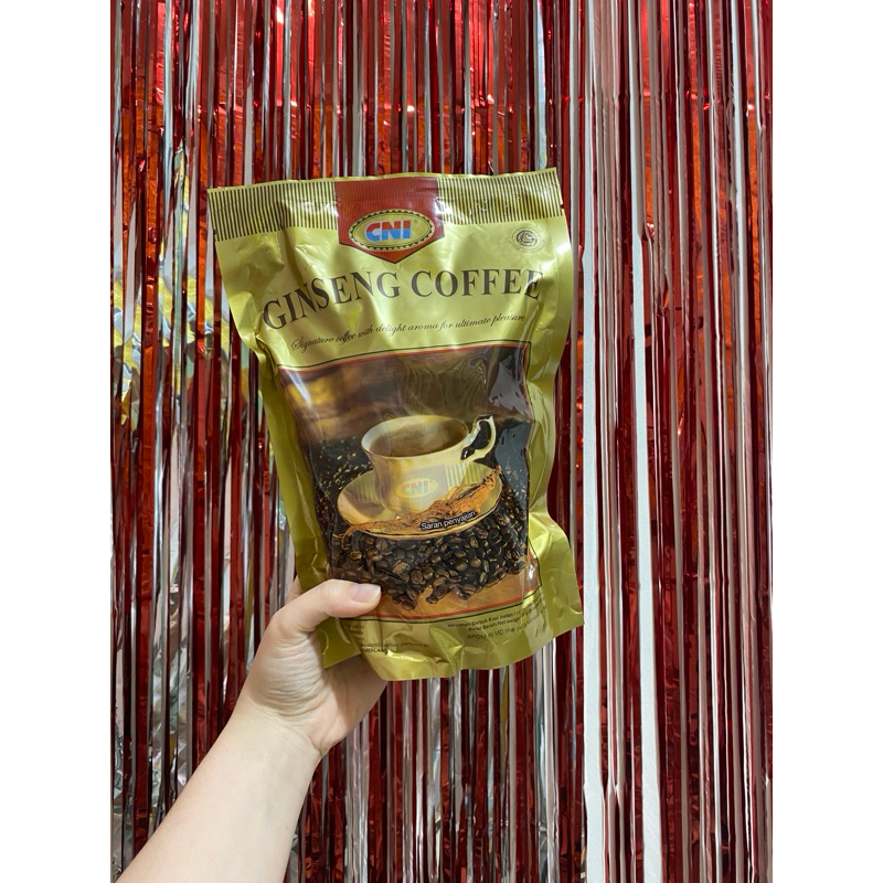 

(Ori Premium) CNI KOPI GINSENG 1 Pouch Kopi Gingseng CNI Penambah Stamina Ori Premium Instant Coffee with Ginseng