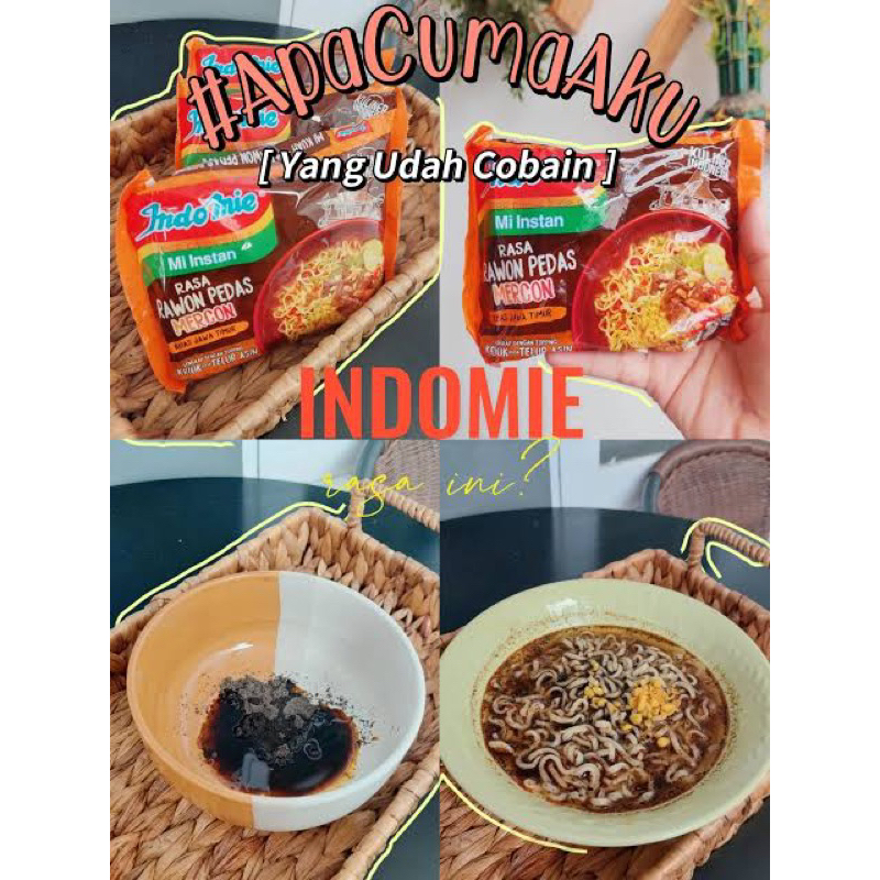 

INDOMIE RAWON PEDAS MERCON