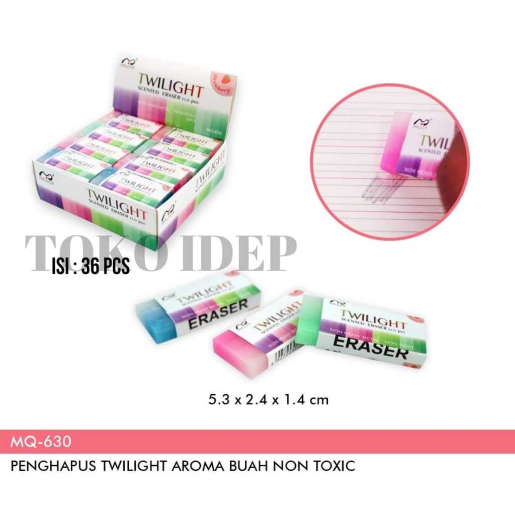 

Pengapus Karet Twilight Scented Eraser (MQ-630)