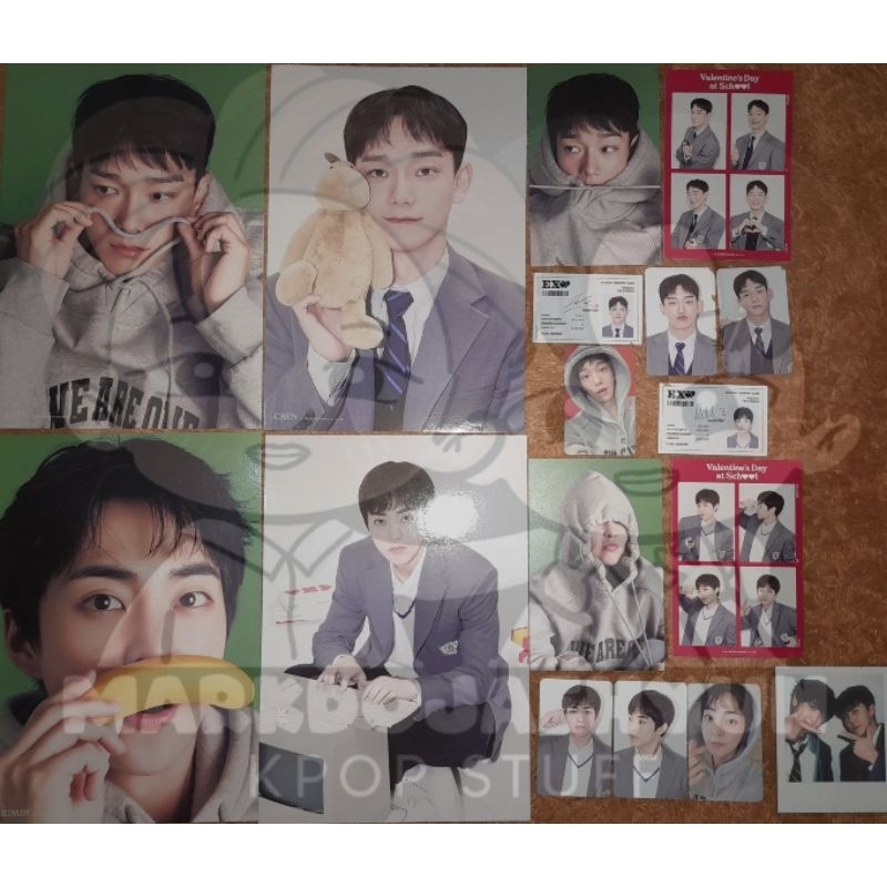 EXO - SEASON'S GREETINGS 2024 XIUMIN CHEN SPECIAL RANDOM POLA SECHAN SEHUN CHANYEOL[PELUNASAN+READY 