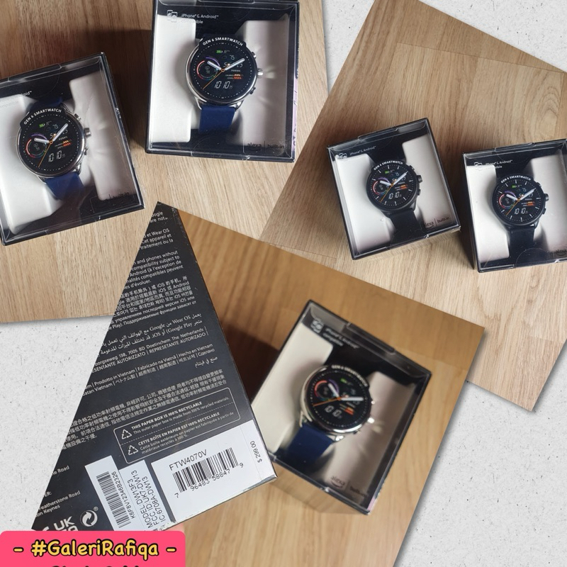 SALE  F.O.S.S.I.LL Smart Watch Gen 6 Original (warna navy dan black)