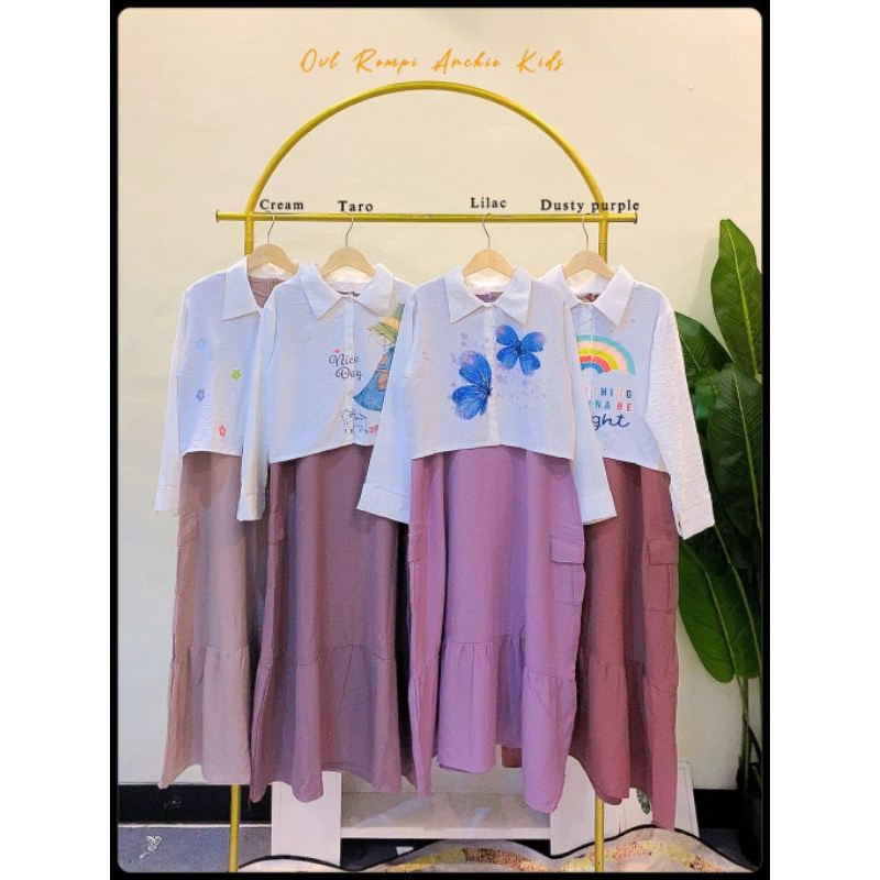 Overal rompi anak | gamis anak | overal anak