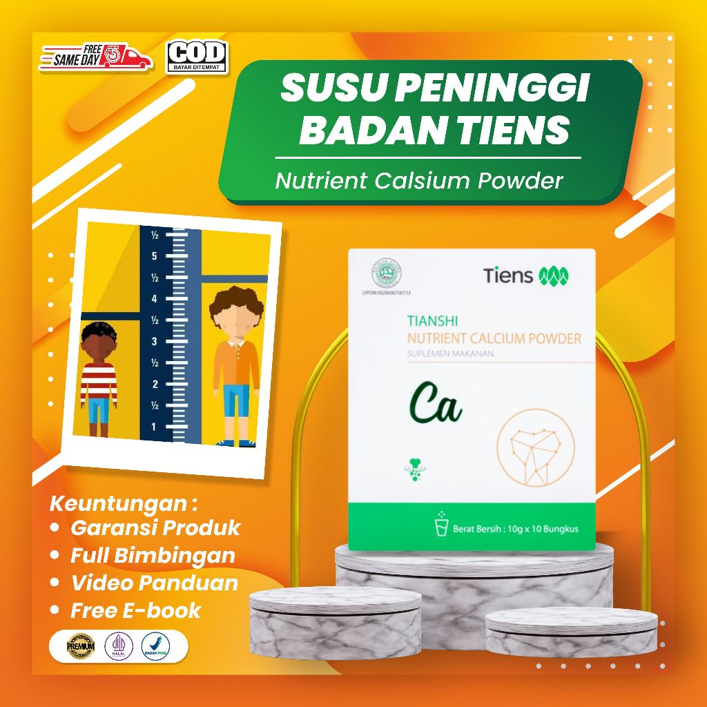 Susu Kalsium Peninggi Badan Suplemen Peninggi Dewasa Calsium Tiens Tinggi Badan Susu Peninggi Badan 