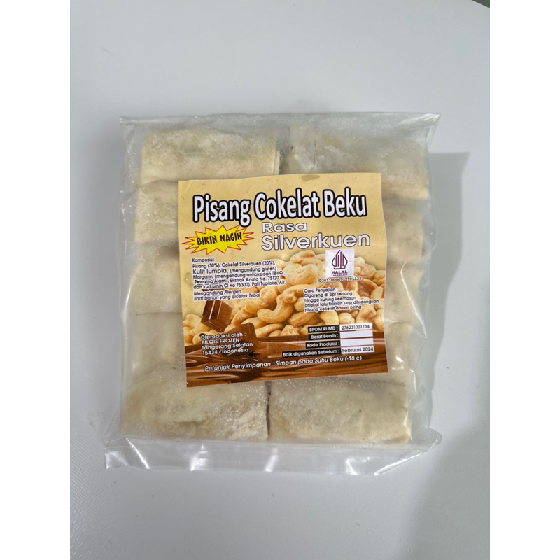 

Piscok Pisang Coklat Silverqueen isi 10 pcs | CEMILAN