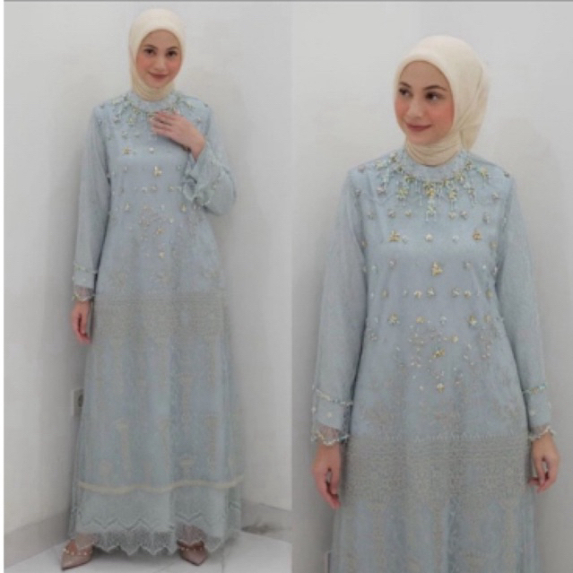 Jasmine Dress Minty Blue Signature by STL (Sarah The Label)