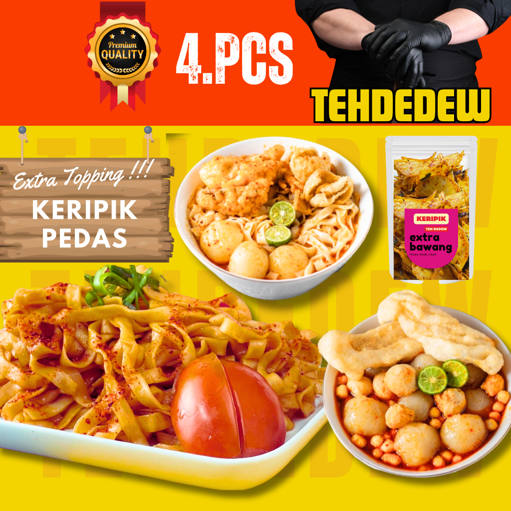 

TEHDEDEW BAKSO ACI KWETIAU Yamin KERIPIK