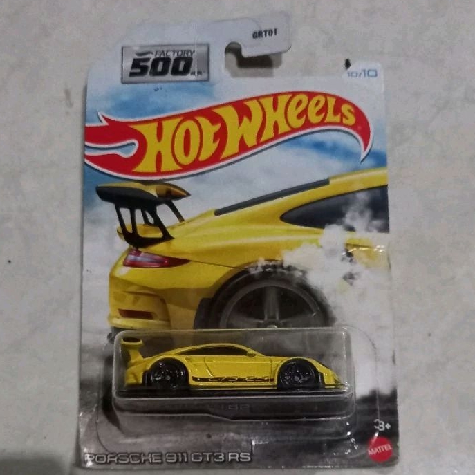 hotwheels porsche 911 GT3 RS factory 500 HP