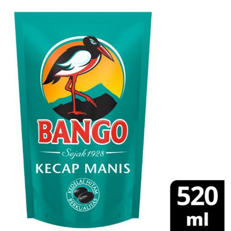 

Bango kecap manis Soy Sauce Refill 520 mL