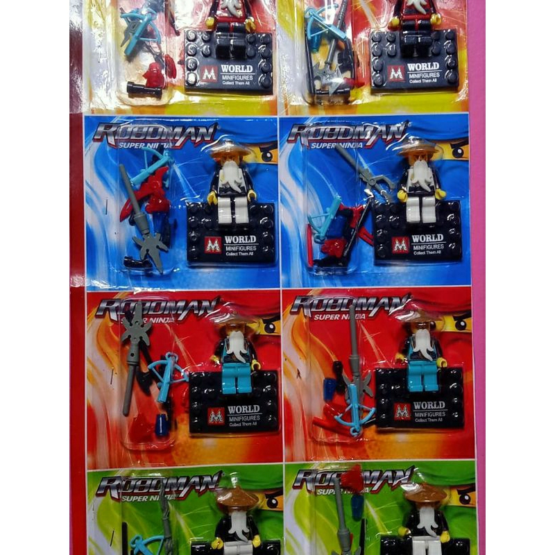 Mainan brick roboman master ninjago