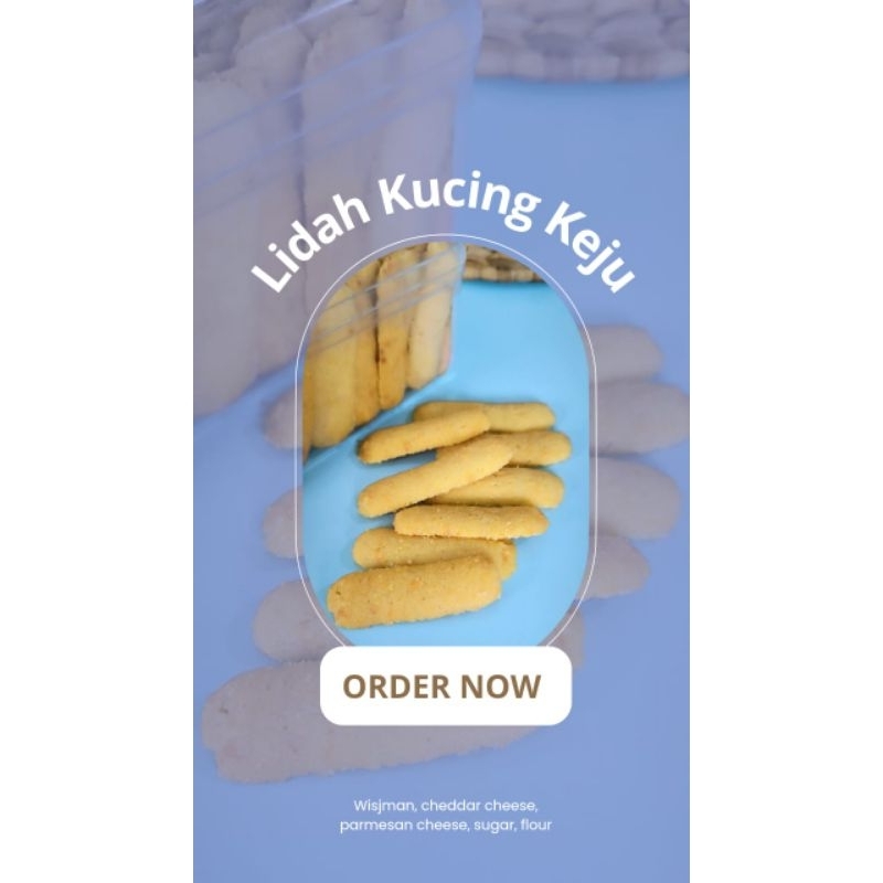 

lidah kucing premium keju