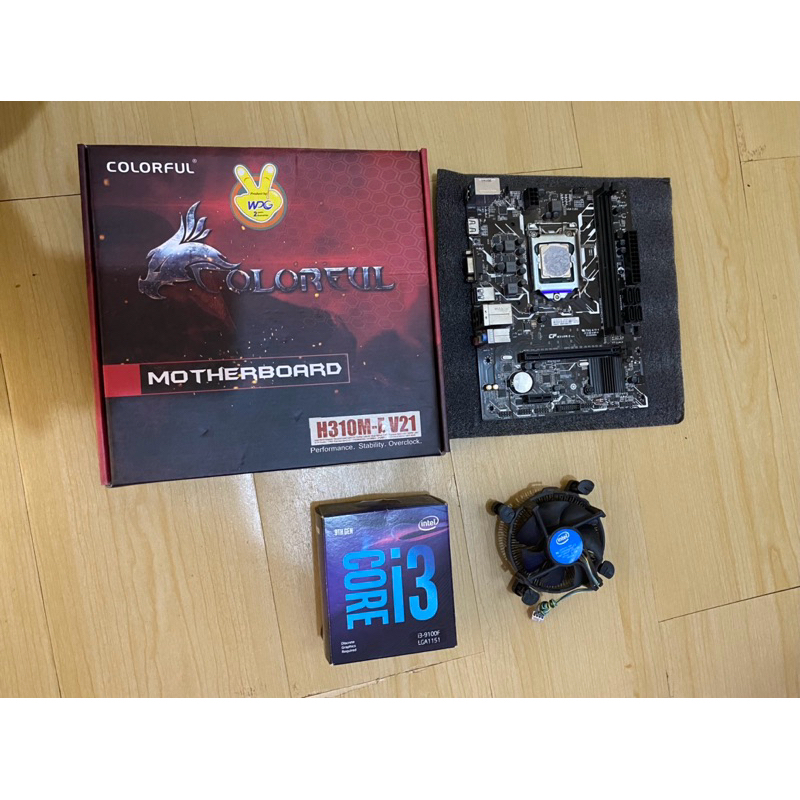 Paket Motherboard H310M + i3 9100f