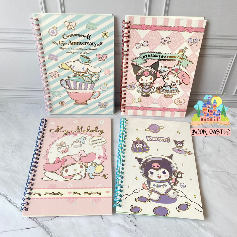 

Notebook A5 buku sanrio cover mika isi kertas motif