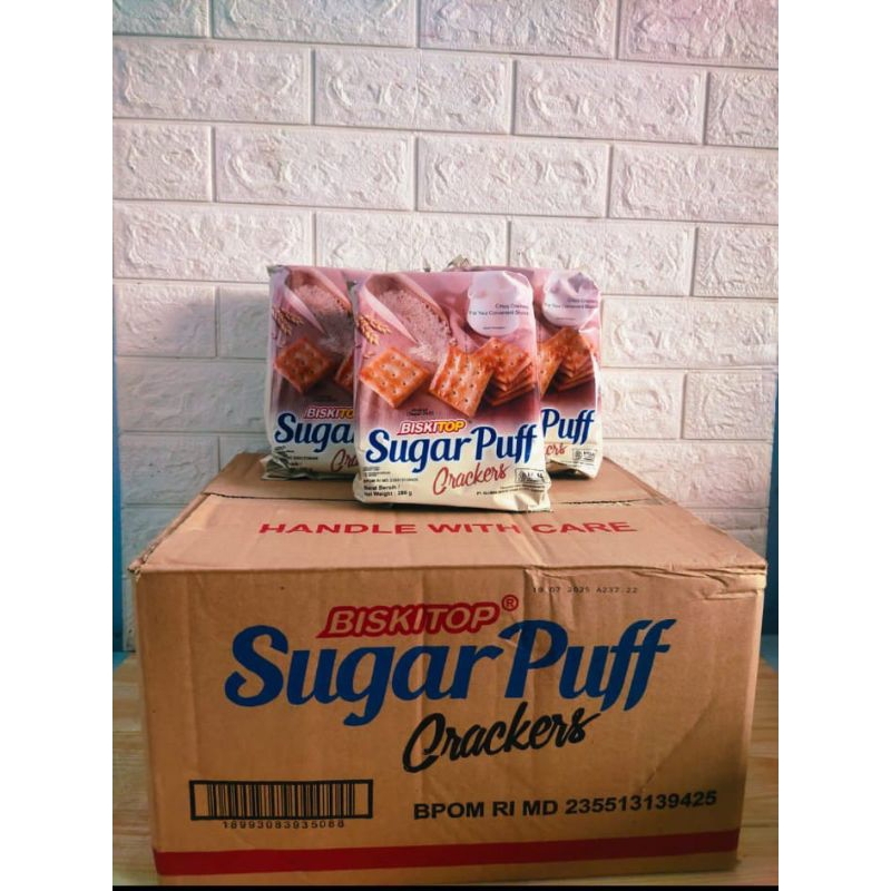 

Biskitop sugar puff crackers 280gr harga termurah