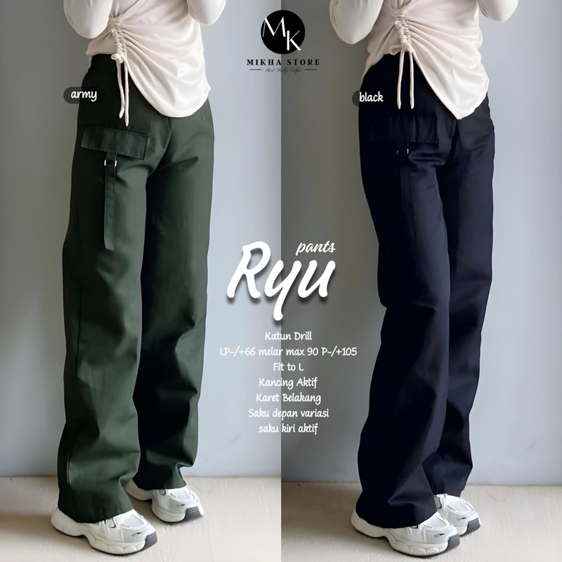 [READY] CELANA PANJANG CEWEK RYU ORIGINAL BY MIKHA STORE