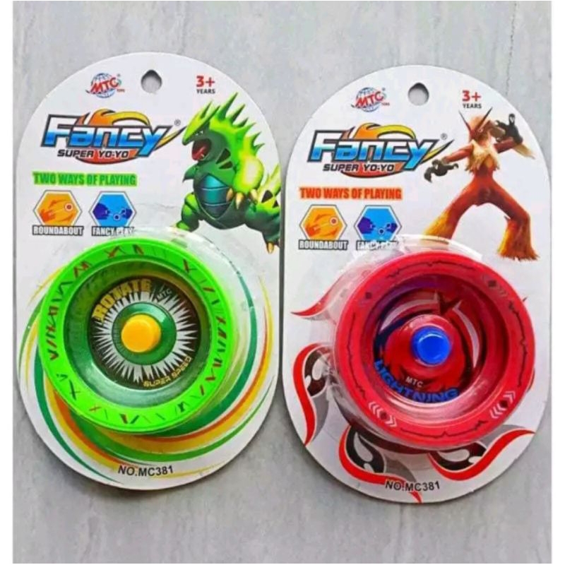 Yoyo murah warna dan model bagus yoyo fancy