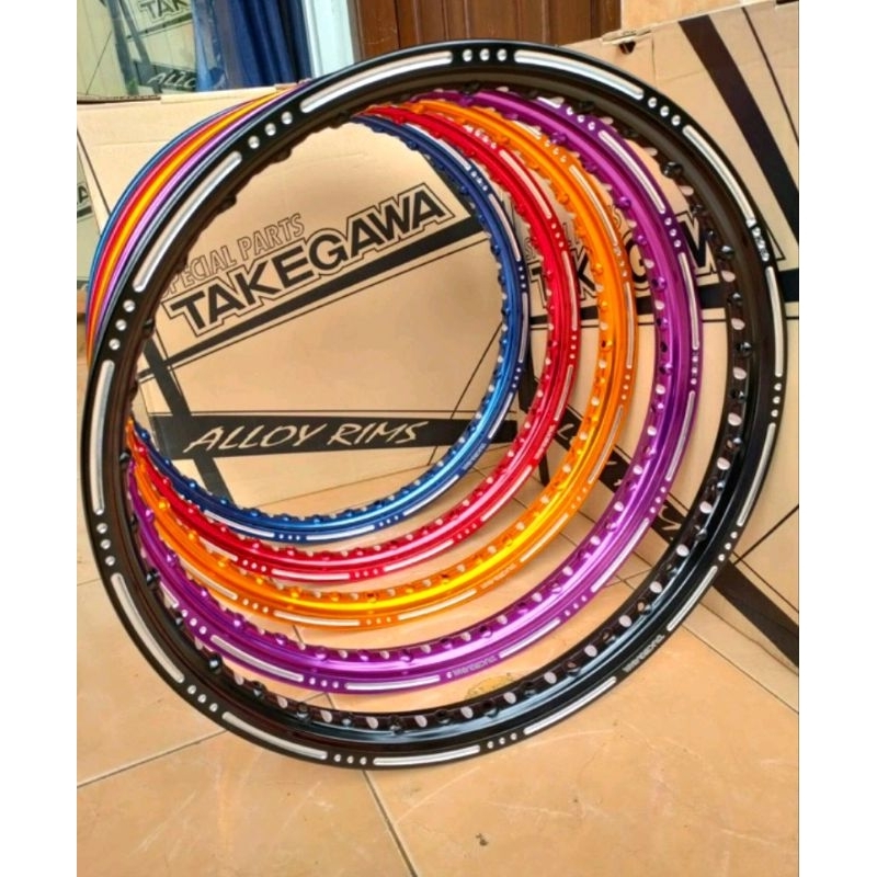 velg takegawa hitam slod ukuran 140 ring 17