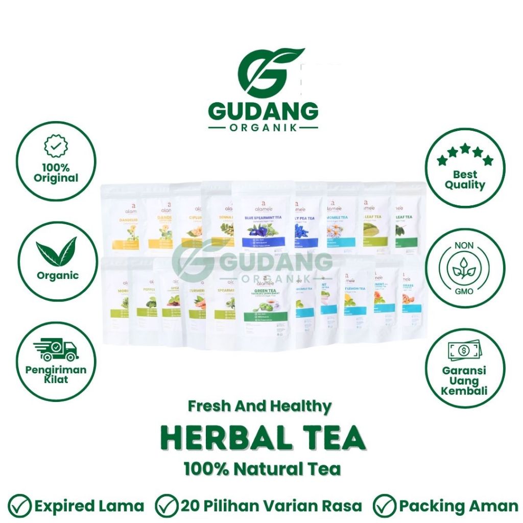 

Spearmint Chamomile Tea Teh Daun Celup Spearmint Leaf & Chamomile Minuman Herbal Tea Siap Seduh Alami