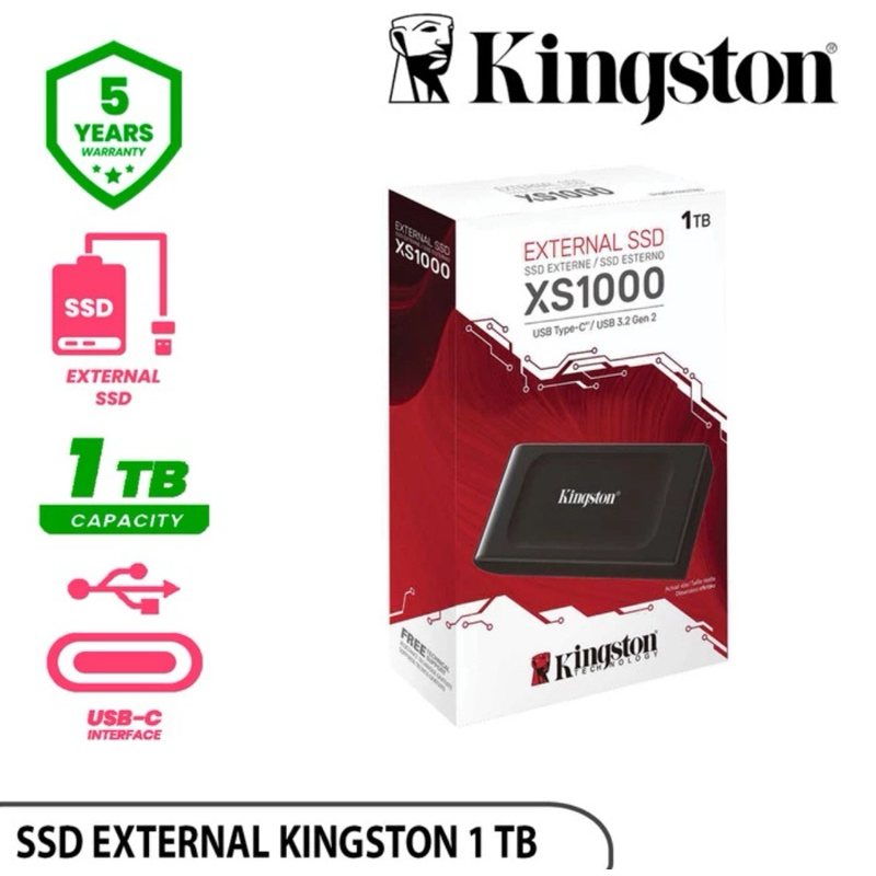 Portable SSD 1TB / 2TB Kingston