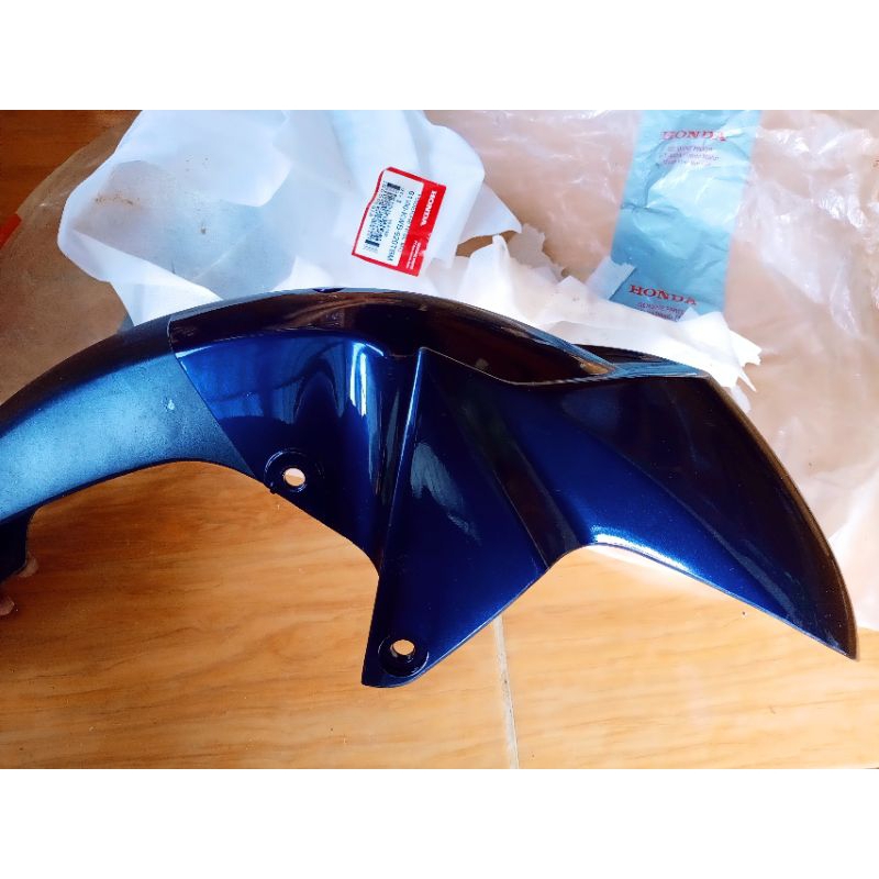 Slebor Spakbor Fender Depan Blade 110 Old biru tua Original AHM 61100-KWB-920TBM