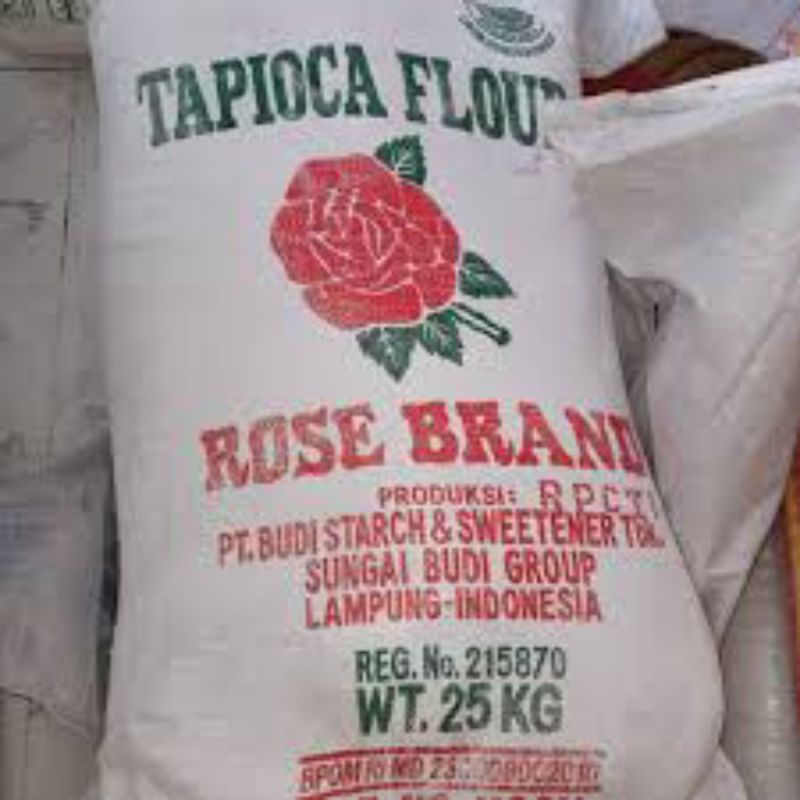 

Tepung Tapioka Rose brand Repack 1Kg
