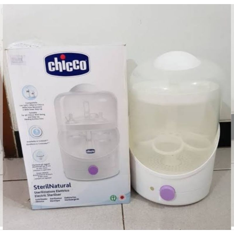 sterilizer Chicco. Steril botol merk Chicco. Kondisi baru. steril botol murah