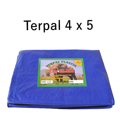 AN-Terpal plastik A3 (4x5 Meter) Terpal Plastik Tenda Camping Terpal Jadi