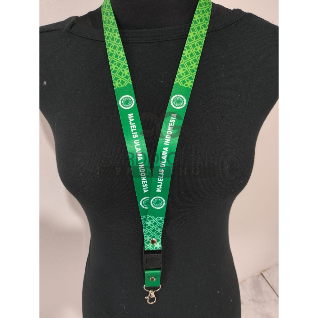 

Tali ID Card / Tali Lanyard printing Majelis Ulama Indonesia