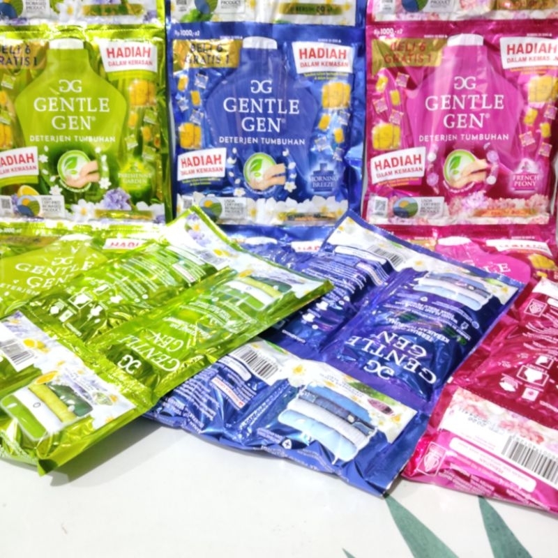 gentle gen cair renteng isi 14 sachet/sabun cair gentle gen isi 14 sachet