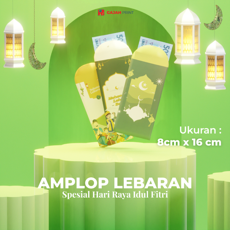 

Amplop Lebaran Spesial Hari Raya Idul Fitri (6 Pcs) / Ampop lebaran