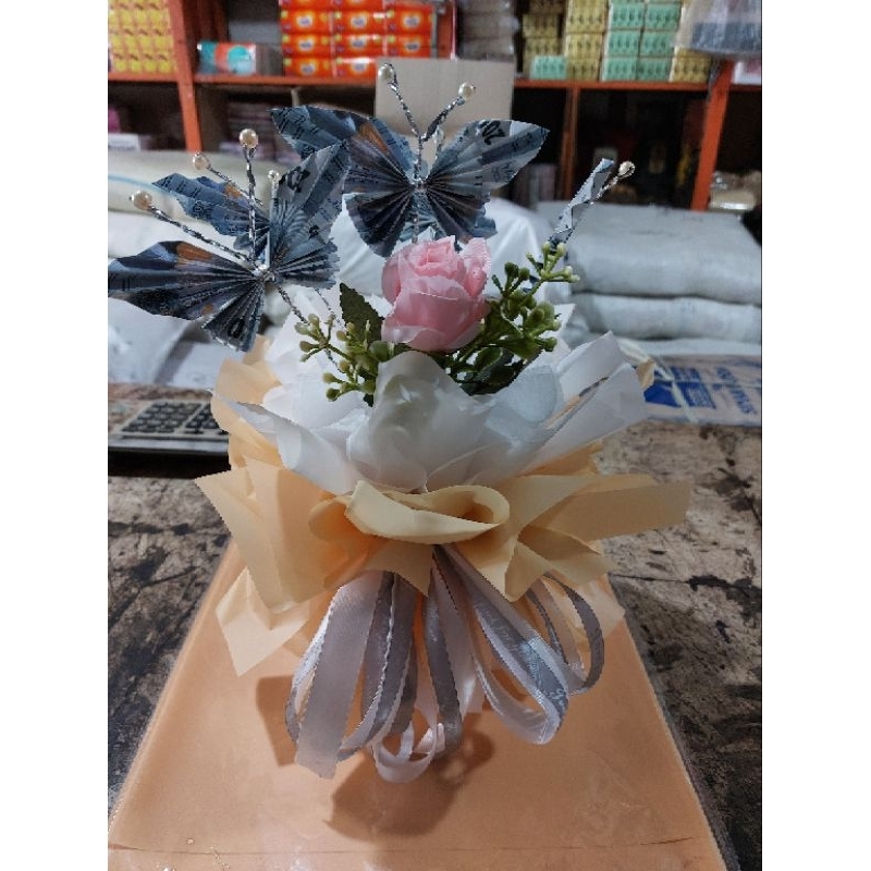 BUKET KUPU-KUPU UANG / BUKET KOREAN STYLE