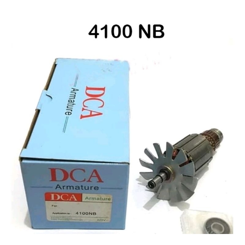 PROMO Armature 4100NB DCA Armature Marble Cutter Makita 4100NB Rotor Angker Mesin Potong Keramik 410