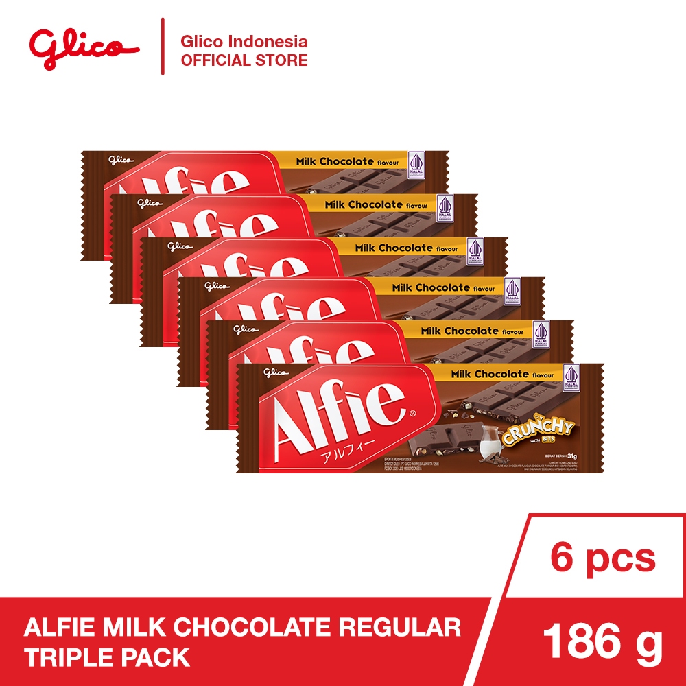 

Glico Alfie Milk Chocolate Regular Six Pack