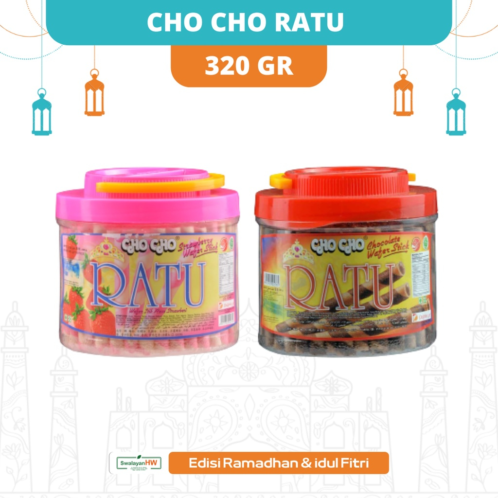 

CHO CHO RATU WAFER STICK 320GR l ED 01 2026 I WAFER ROLL