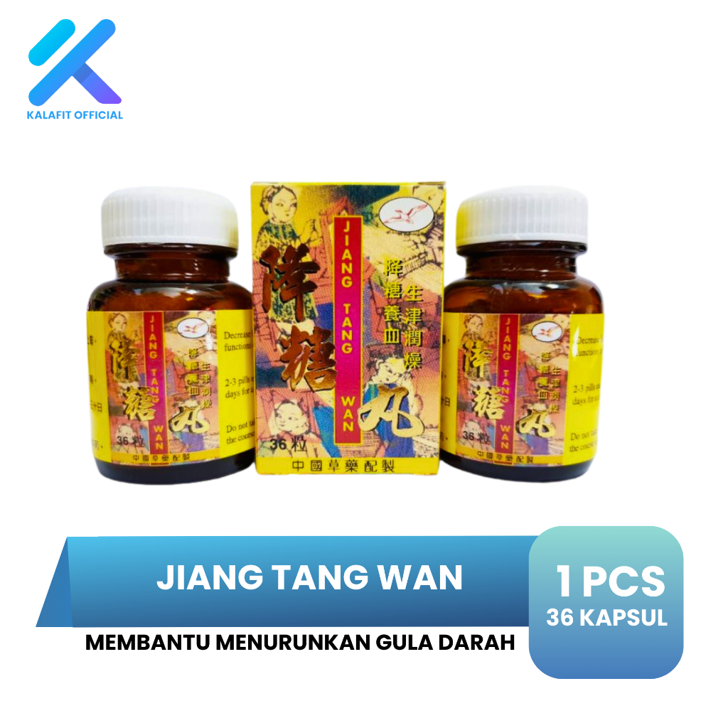 Jiang Tang Wan Asli 100% Original Ampuh Untuk Diabetes Kencing Manis Asam Urat