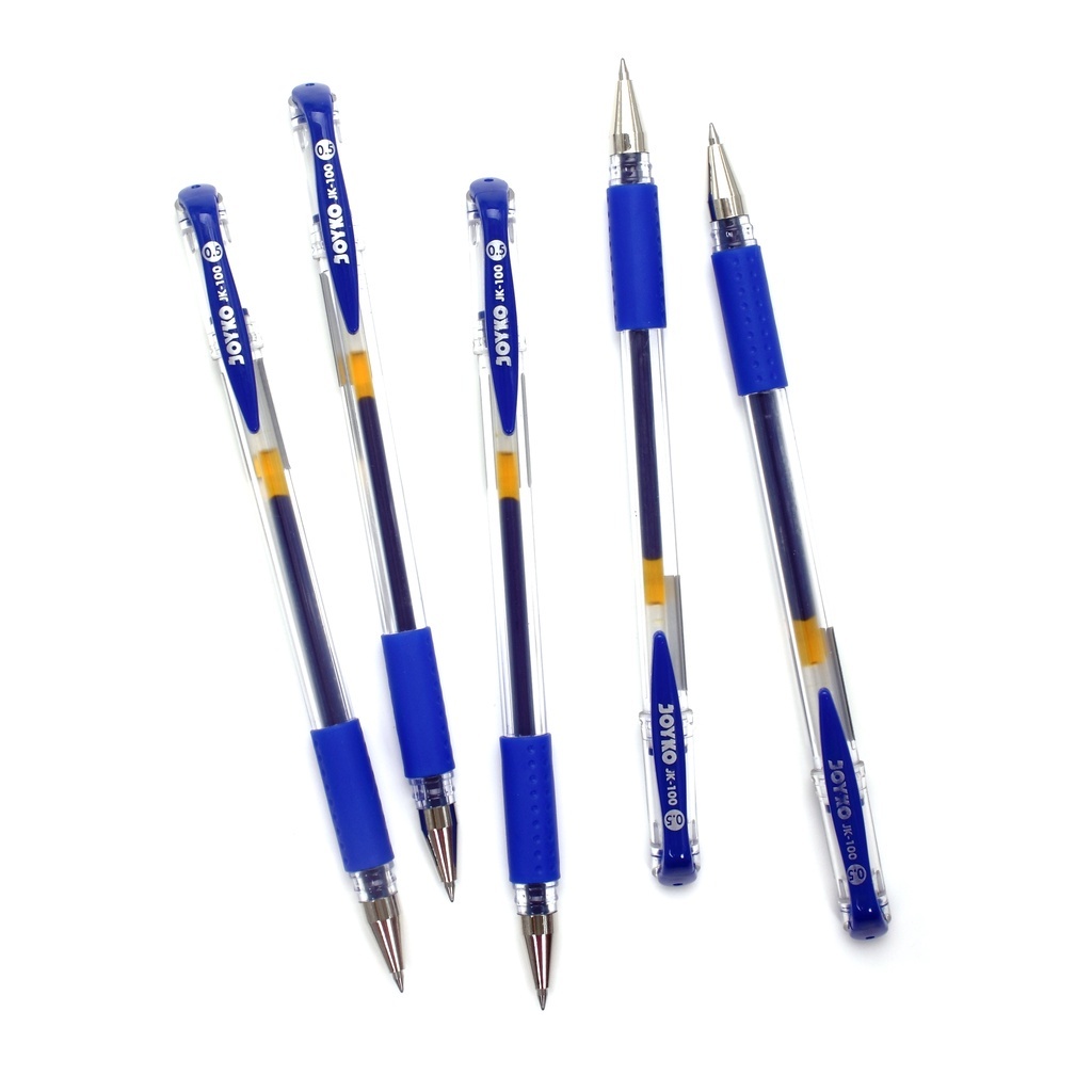 

[ Ecer ] Pen / Pulpen / Ballpoint Joyko JK-100 Warna Hitam Biru