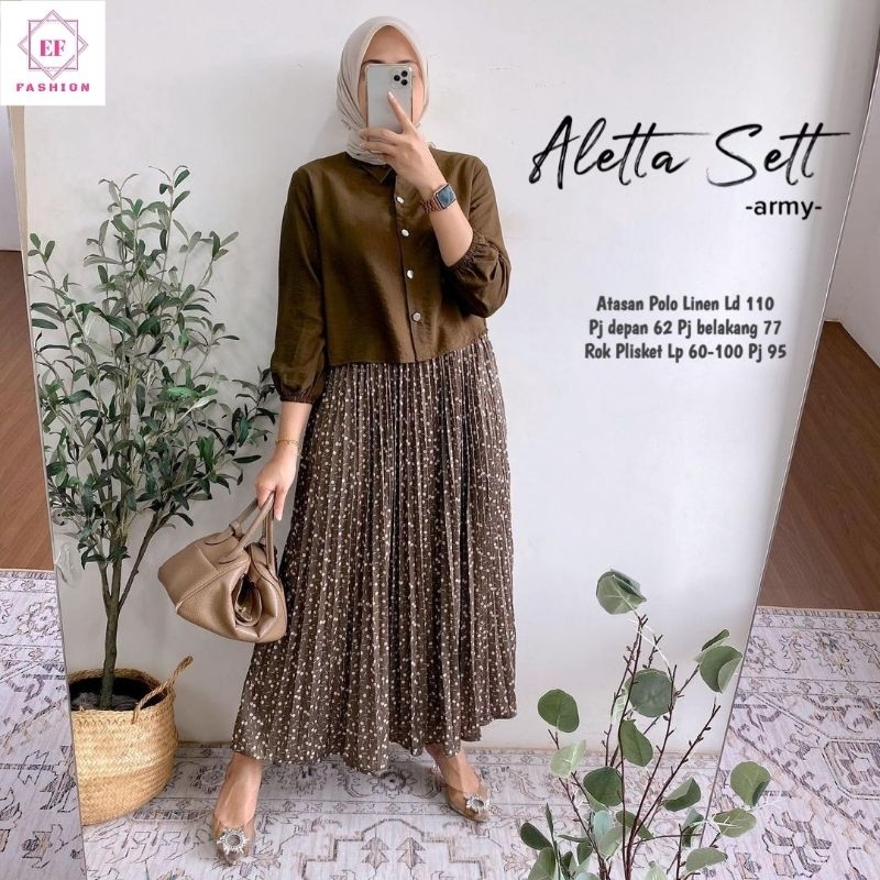 ALETTA SET BY EF FASHION/ZETTA SET BY ANTY /BLOOMY SET 3 BY ANTY