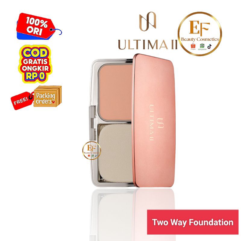 ULTIMA II Procollagen 2 Way Foundation Fullsize | Refill - Bedak Padat