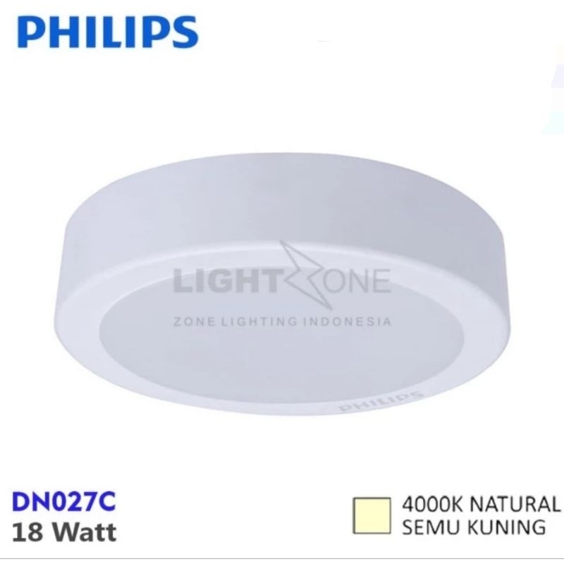 Philips DN027C 18Watt 4000k Natural
