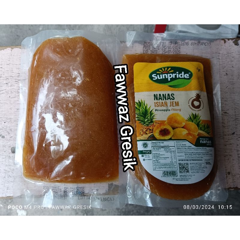

Sunpride Selai Nanas Nastar 500gr / Selai Nanas Isian Nastar 500 gram / Sunpride Filling Pinnaple 500gr