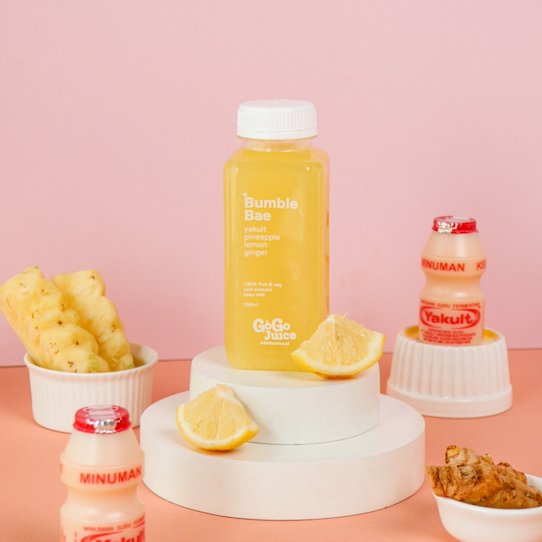 

Bumble Bae 250ml | Cold Pressed Juice Nanas Lemon Murni