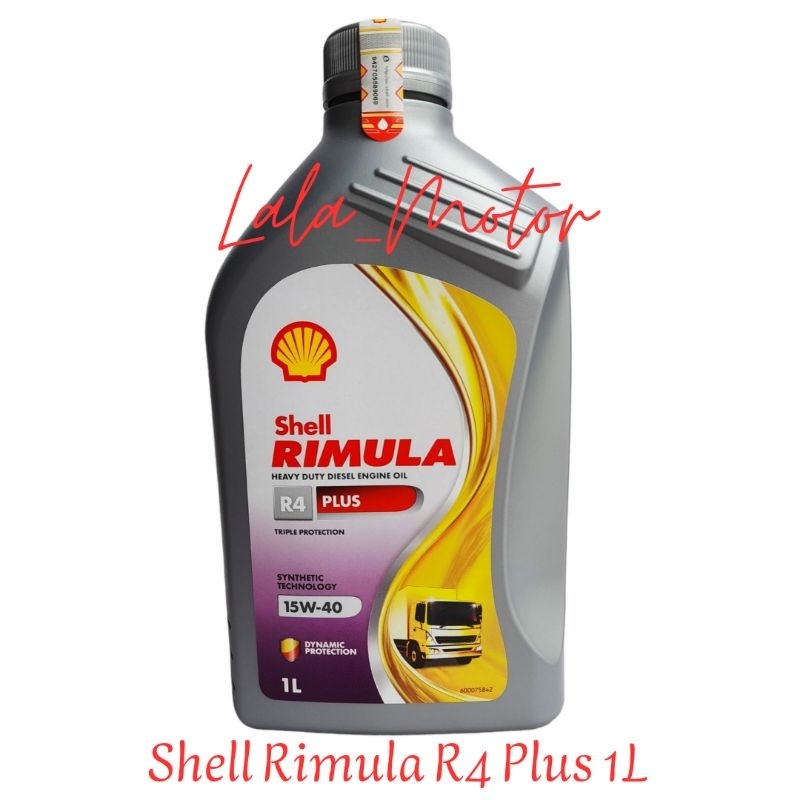 Oli Shell Rimula R4 Plus 1Liter (Oli Mesin)