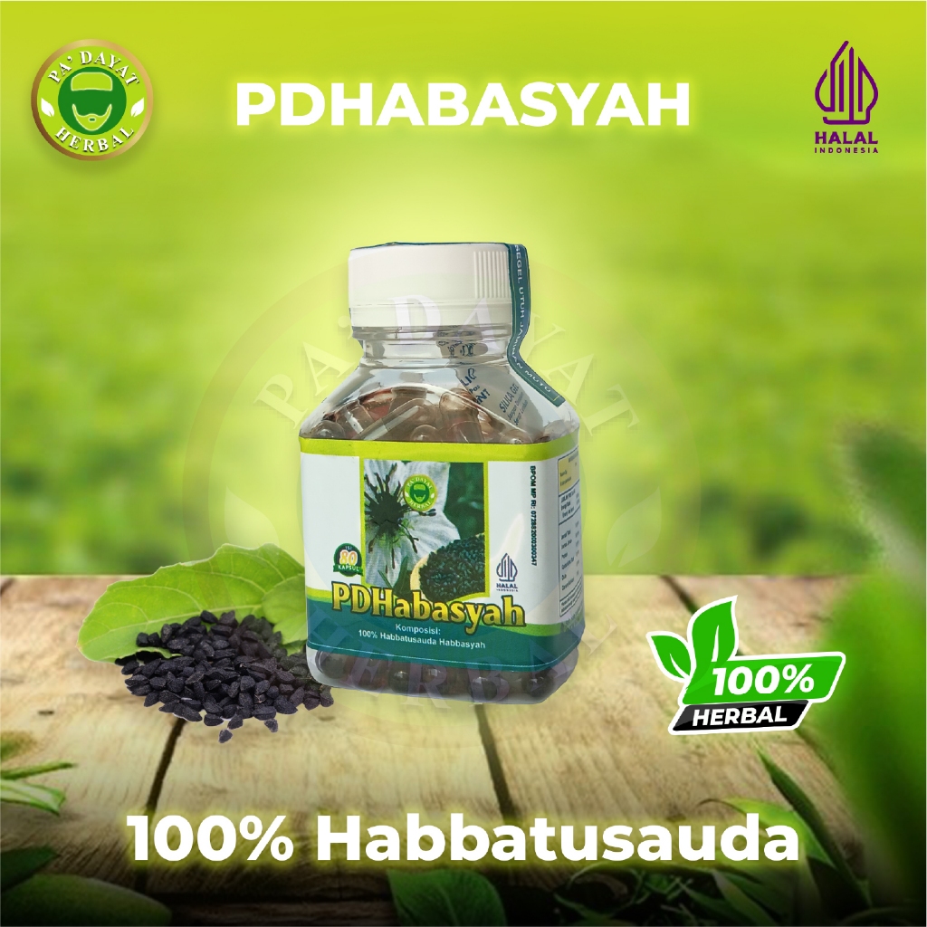 PD HABASYAH Habbatussauda Original Asli Habatusaudah Kapsul Habatusaudah Habbatussauda Promil