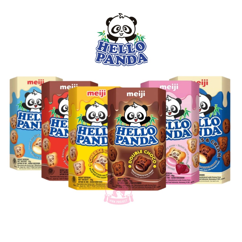 

12+ HELLO PANDA BISKUIT MEIJI ALL VARIAN 42G -CEMILAN ANAK