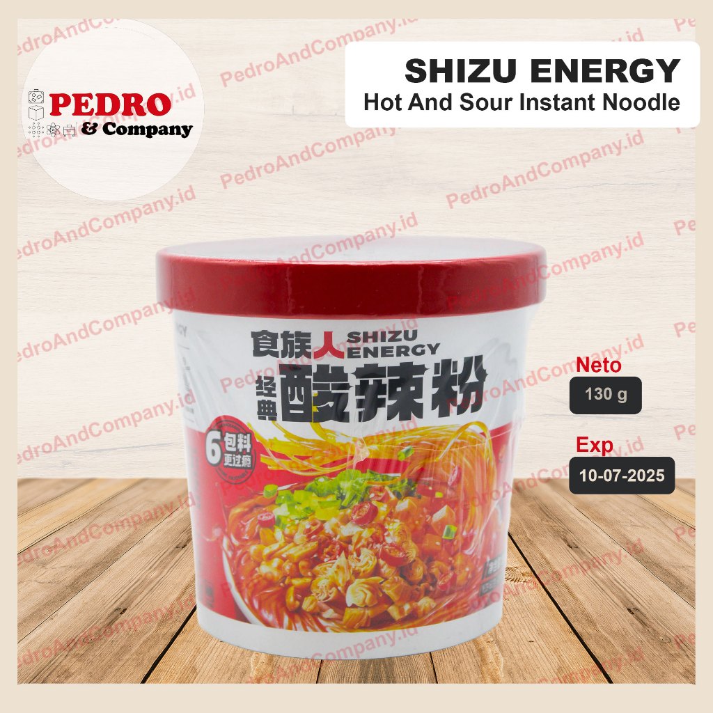 

Shizu Energy HOT AND SOUR instant Noodle 130 gram Vermicelli Mala