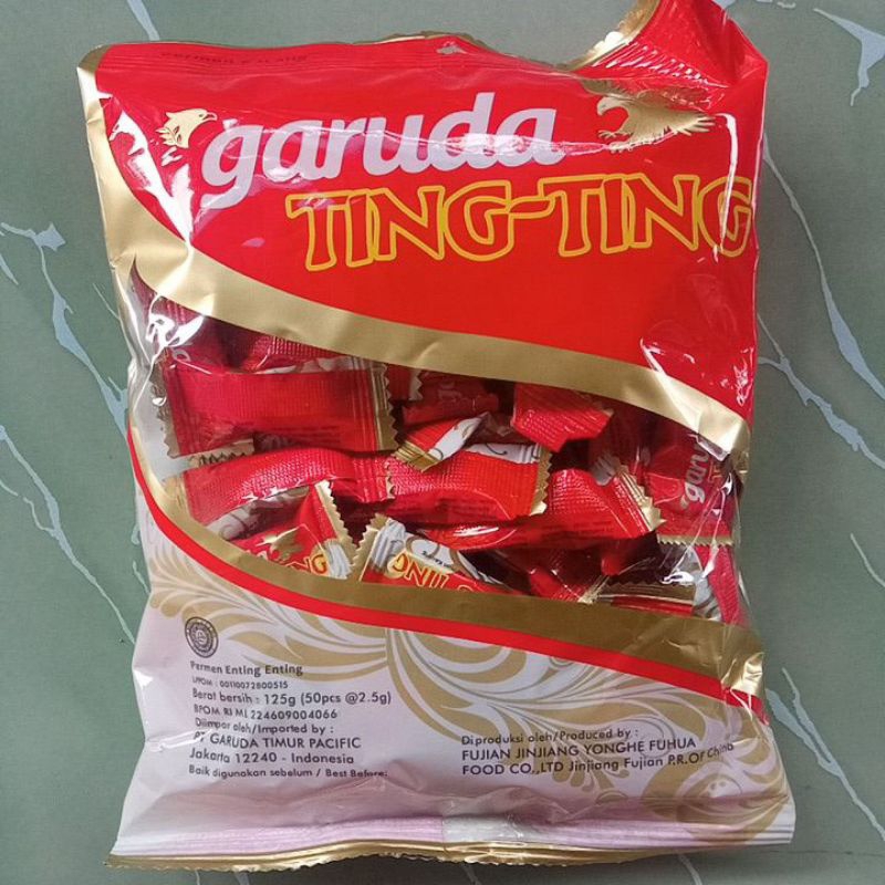 

permen kacang Garuda Ting Ting 125gr