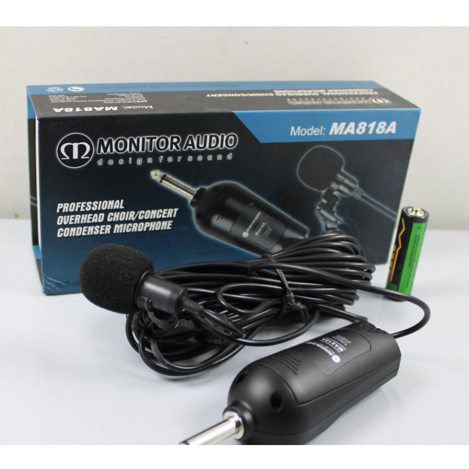 Mic Imam Jepit Clip On Monitor Audio MA818A ORIGINAL MA 818 A / MA818 A